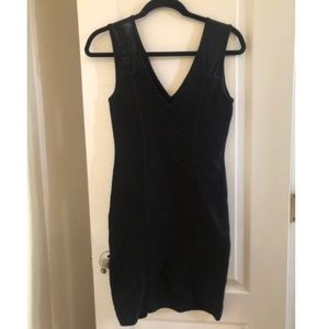 Black Bondaage Bebe Dress Small